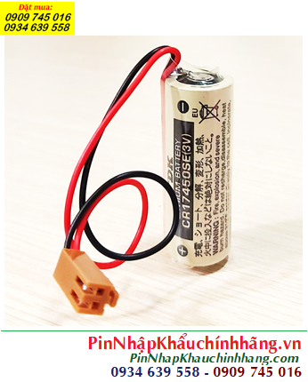 FDK CR17450SE, Pin PLC FDK CR17450SE lithium 3v, Xuất xứ NHẬT 